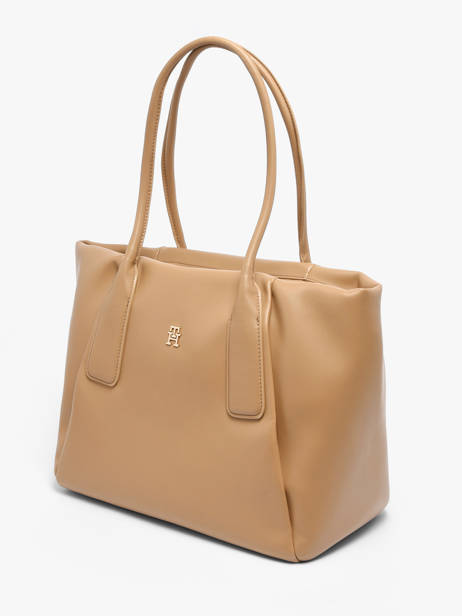 Schoudertas Th Essential Tommy hilfiger Bruin th essential AW18374 ander zicht 1