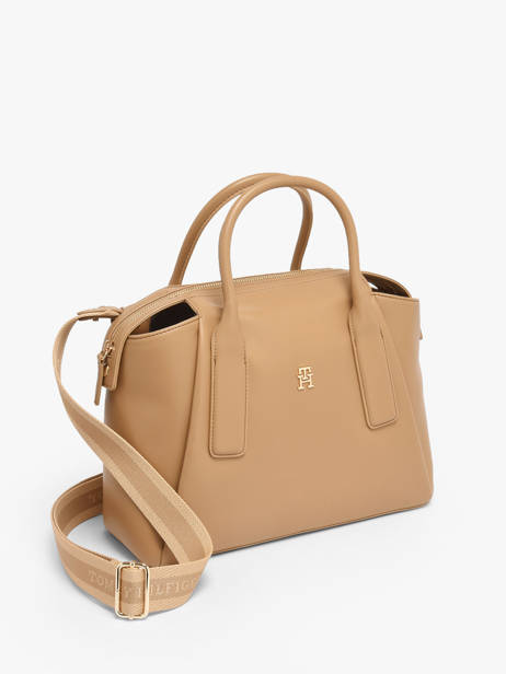 Handtas Th Essential Tommy hilfiger Bruin th essential AW18532 ander zicht 1