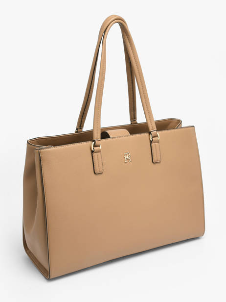 Schoudertas Th Daily Tommy hilfiger Bruin th daily AW18380 ander zicht 1