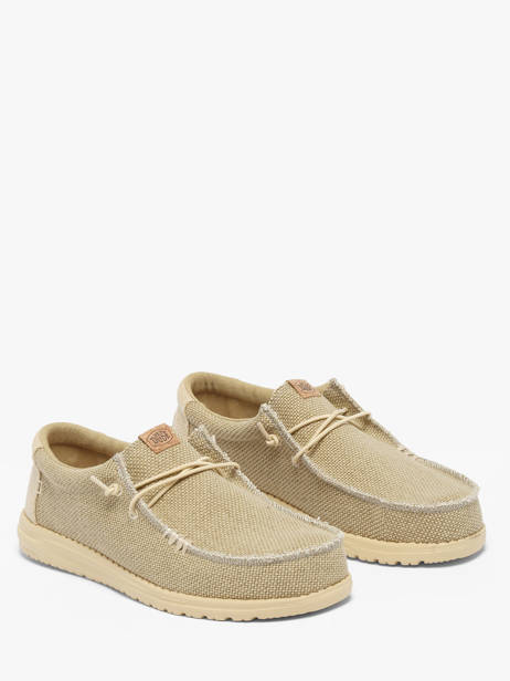 Mocassins Wally Braided Hey dude Grijs men 40003 ander zicht 2