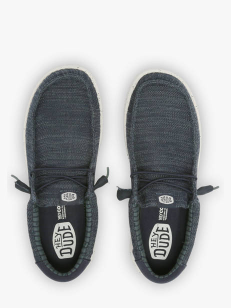 Mocassins Hey dude Blauw men 41898 ander zicht 4