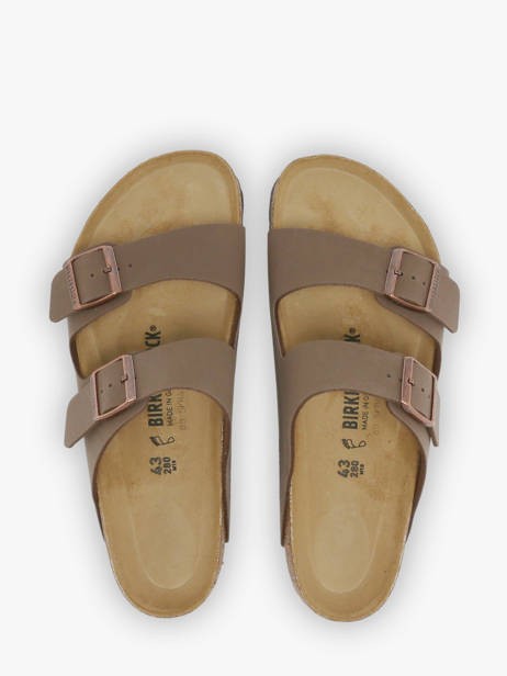 Slippers Birkenstock Bruin men 151181 ander zicht 3