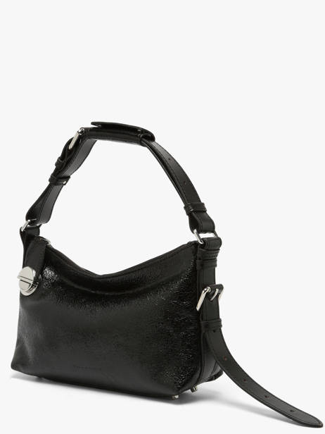 Schoudertas Eclipse Leder Paul marius Zwart eclipse ELLIBECL ander zicht 1