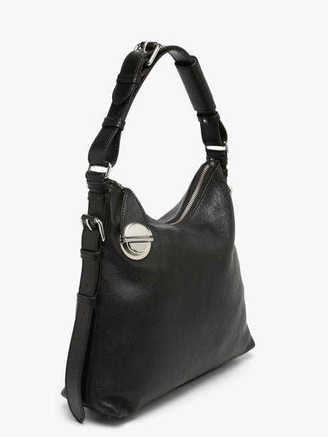 Schoudertas Vintage Leder Paul marius Zwart vintage ELLIOTHB ander zicht 1