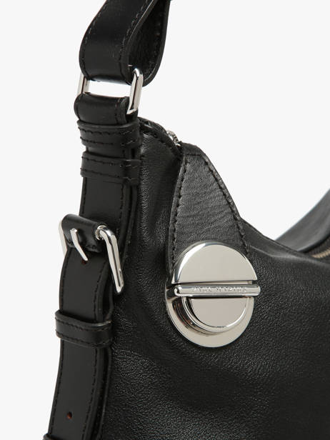 Schoudertas Vintage Leder Paul marius Zwart vintage ELLIOTHB ander zicht 2