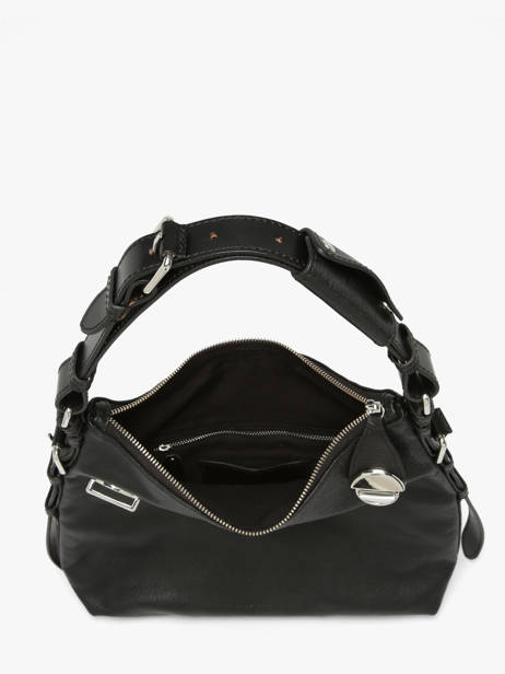 Schoudertas Vintage Leder Paul marius Zwart vintage ELLIOTHB ander zicht 3