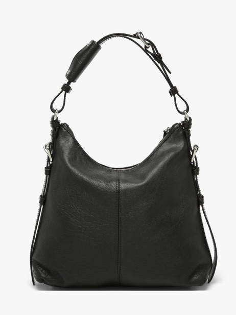 Schoudertas Vintage Leder Paul marius Zwart vintage ELLIOTHB ander zicht 4