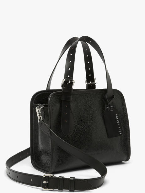 Handtas Eclipse Leder Paul marius Zwart eclipse CABSSECL ander zicht 1