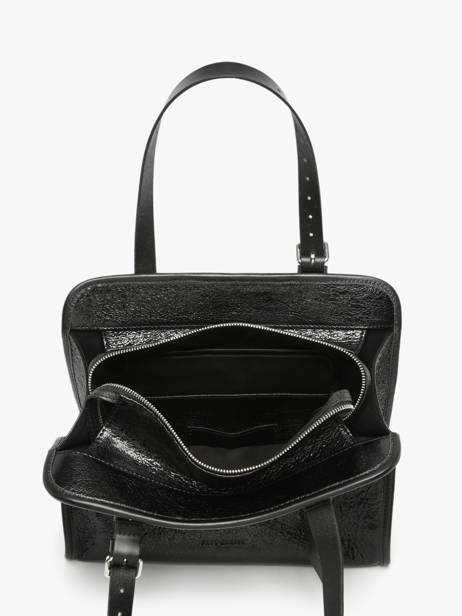 Schoudertas Eclipse Leder Paul marius Zwart eclipse CABASECL ander zicht 2