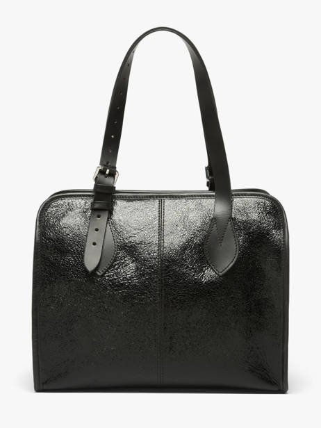 Schoudertas Eclipse Leder Paul marius Zwart eclipse CABASECL ander zicht 3