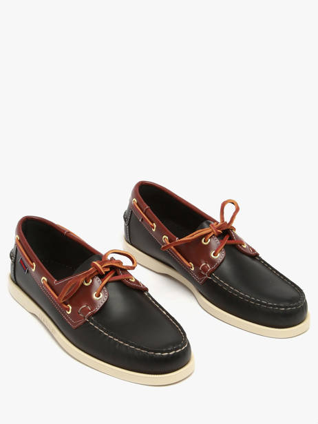 Bootschoenen Uit Leder Sebago Zwart men 7111M7W ander zicht 1