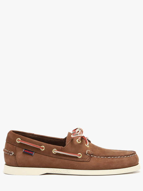 Bootschoenen Uit Leder Sebago Bruin men 7000GA0