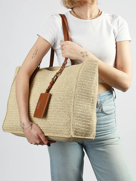 Schoudertas Playa Lancaster Beige playa 56 ander zicht 1