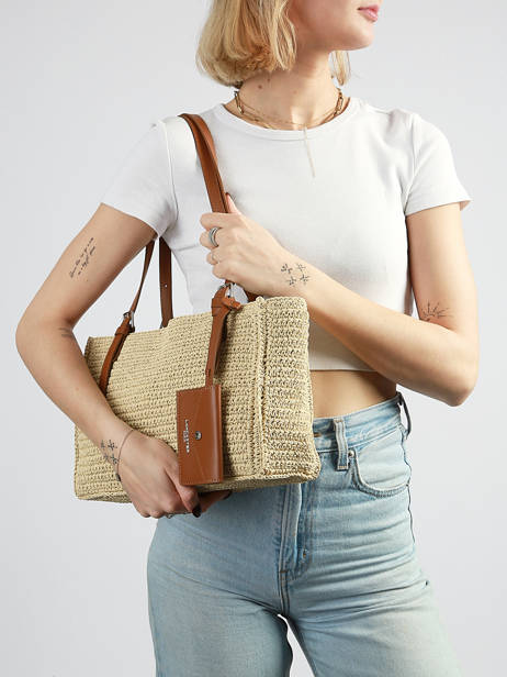 Rugzak Playa Lancaster Beige playa 67 ander zicht 1
