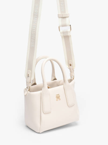 Handtas Th Essential Tommy hilfiger Beige th essential AW18371 ander zicht 2