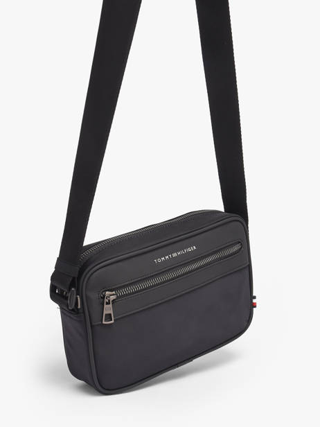 Cross Body Tas Tommy hilfiger Zwart th repreve AM14152 ander zicht 2