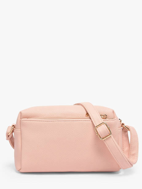 Cross Body Tas Grained Miniprix Roze grained KJ62069 ander zicht 3
