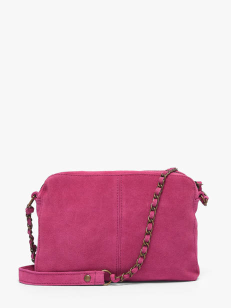 Cross Body Tas Naina Leder Pieces Roze naina 17100639 ander zicht 3