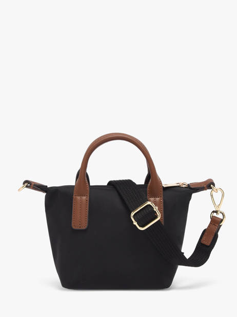 Cross Body Tas Popette Nylon Tommy hilfiger Zwart popette AW18368 ander zicht 4