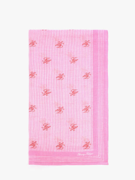 Sjaal Tommy hilfiger Roze th swim shop AW18346