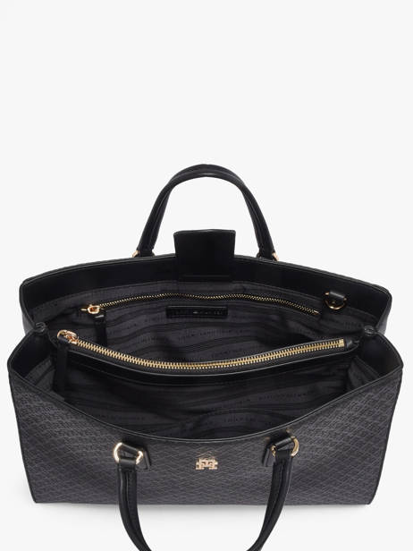 Handtas Th Daily Tommy hilfiger Zwart th daily AW18418 ander zicht 3