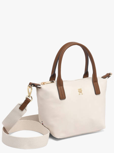 Cross Body Tas Popette Nylon Tommy hilfiger Wit popette AW17709 ander zicht 2