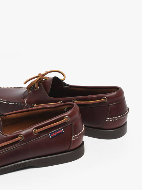 Bootschoenen Uit Leder Sebago Bruin men 70000G0 ander zicht 2