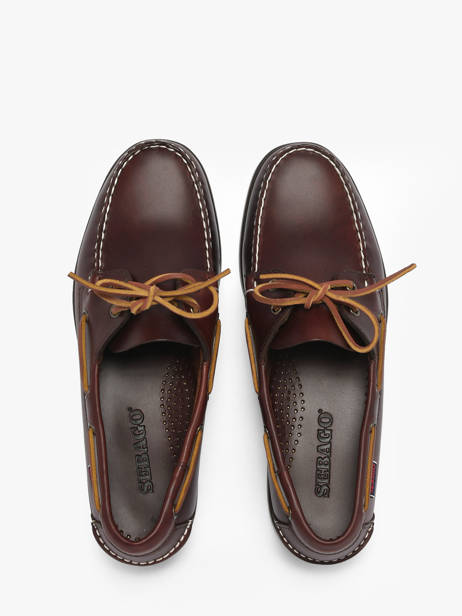 Bootschoenen Uit Leder Sebago Bruin men 70000G0 ander zicht 3