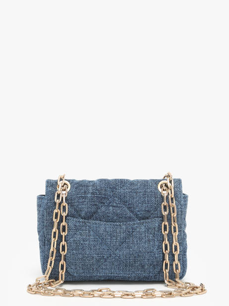 Cross Body Tas Moon Linnen Vanessa bruno Blauw moon 70V40326 ander zicht 4