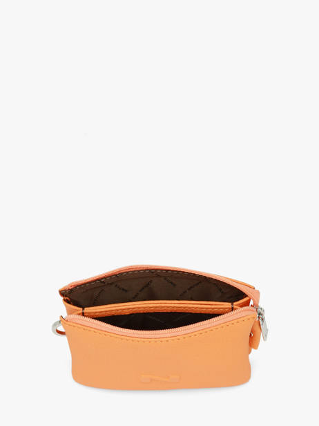 Portemonnee 2 Compartimenten Original N Leder Nathan baume Oranje original n 302N ander zicht 1