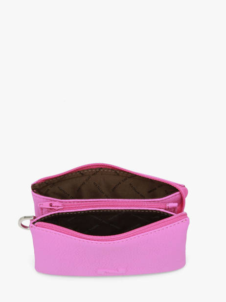 Etui 2 Compartimenten Original N Leder Nathan baume Roze original n 283N ander zicht 1