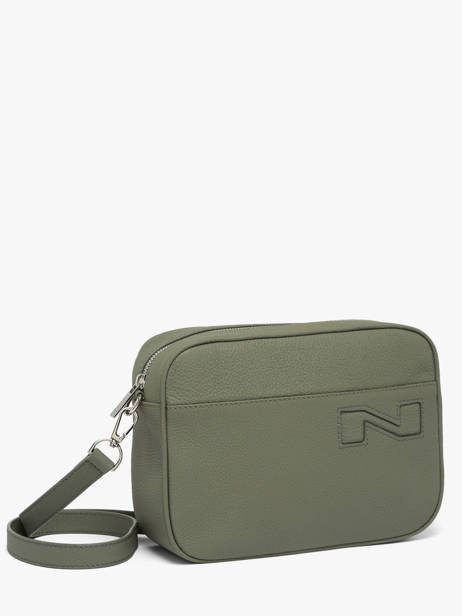 Cross Body Tas N City Leuven Leder Nathan baume Groen n city 7 ander zicht 2