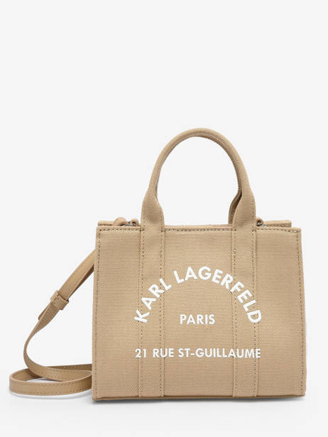 Cross Body Tas Rsg Katoen Karl lagerfeld Beige rsg A1W50118
