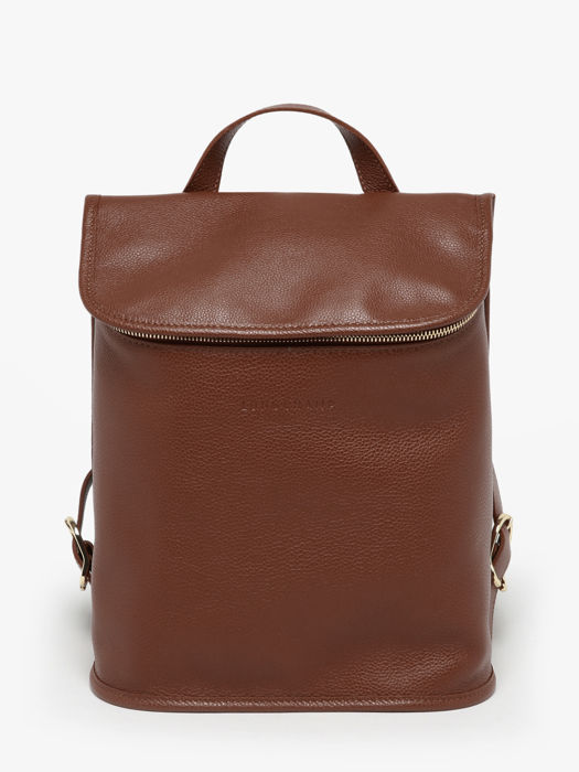 Longchamp Le foulonné Rugzak Bruin