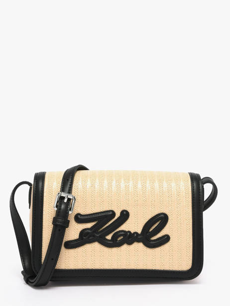 Rugzak K Signature Polyurethaan Karl lagerfeld Beige k signature B2W30089