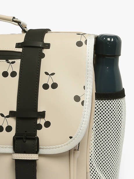 Boekentas 2 Compartimenten Cameleon Beige vintage north PBVWCA38 ander zicht 5