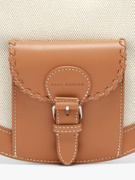 Schoudertas Escapade Paul marius Beige escapade HOBOMESC ander zicht 2