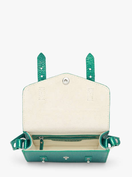 Cross Body Tas Star Leder Paul marius Blauw star MINISTA ander zicht 2