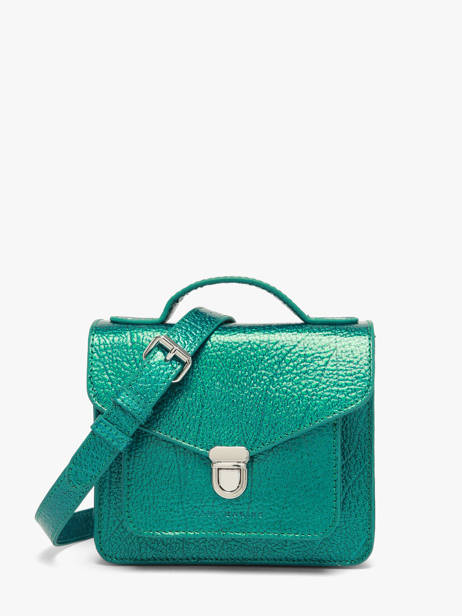 Cross Body Tas Star Leder Paul marius Blauw star GEORXSTA