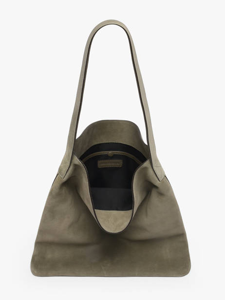 Schoudertas Folk Lady Leder Gerard darel Groen folk lady DDS72407 ander zicht 3