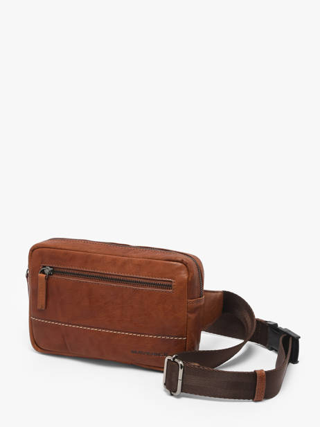 Cross Body Tas Maverick Bruin rough gear MAVRG808 ander zicht 2
