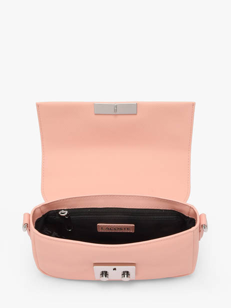 Cross Body Tas Daily City Lacoste Roze daily city NF4757DZ ander zicht 3