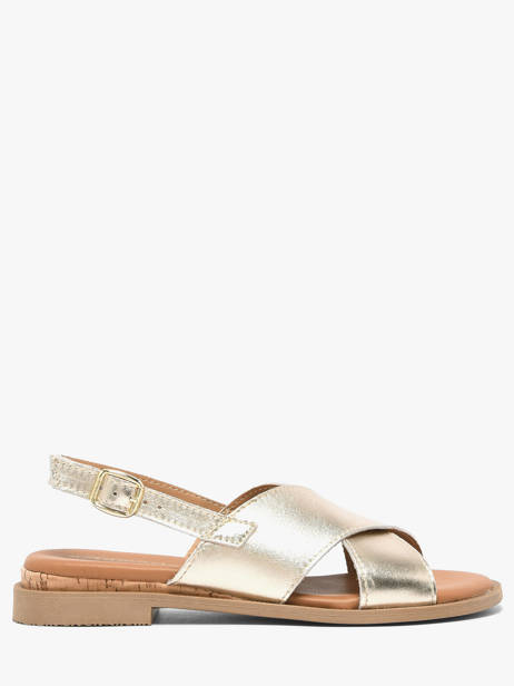 Sandalen Uit Leder Tamaris Goud women 44
