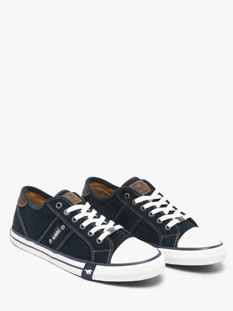 Sneakers Mustang Blauw men M0151005 ander zicht 1