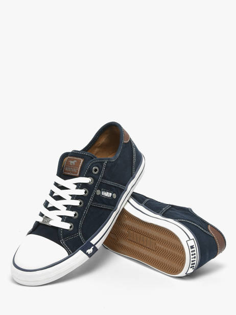 Sneakers Mustang Blauw men M0151005 ander zicht 2