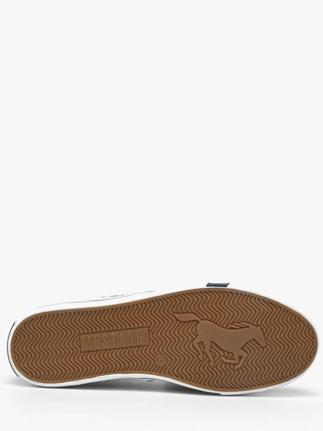 Sneakers Mustang Blauw men M0151005 ander zicht 4