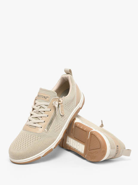 Sneakers Mustang Beige women M0582002 ander zicht 2