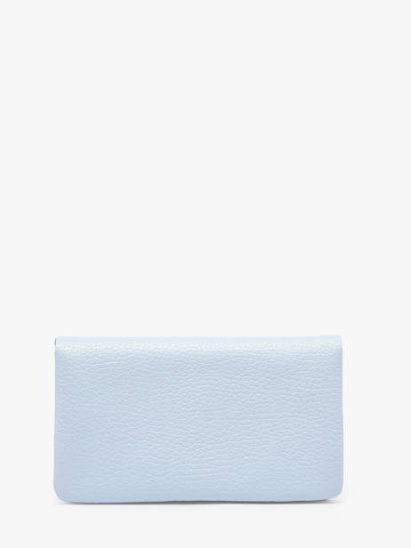 Portemonnee Caviar Leder Milano Blauw caviar CA23113 ander zicht 2