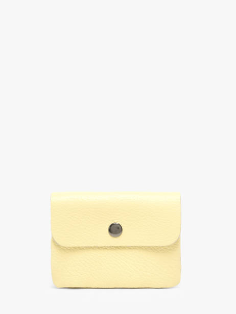Portemonnee Caviar Leder Milano Geel caviar CA23092