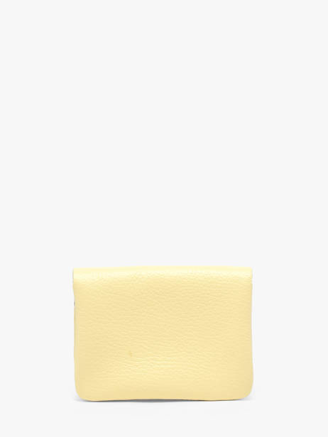 Portemonnee Caviar Leder Milano Geel caviar CA23092 ander zicht 2